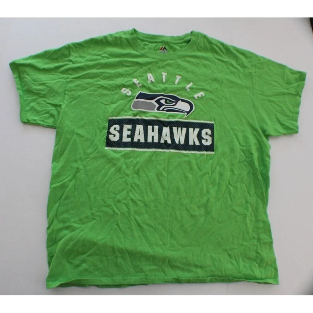 Seattle Seahawks Logo Shirt Size Large - Picture 1 of 3